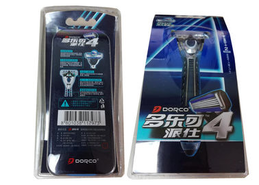 Safety Electric Male Shaving Razor 1 Handle With 2 Cartridges Pace 4  Razor supplier