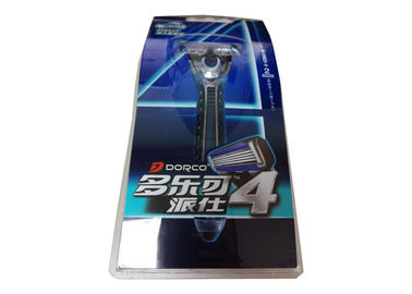 Safety Electric Male Shaving Razor 1 Handle With 2 Cartridges Pace 4  Razor supplier