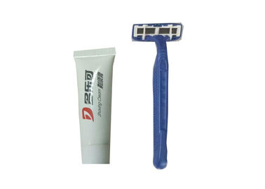 Hotel Or Travel Carry sharp Twin Blades  Disposable Shaving Razor with shaving cream supplier