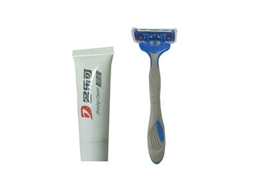 Hotel Or Travel Carry sharp Twin Blades  Disposable Shaving Razor with shaving cream supplier