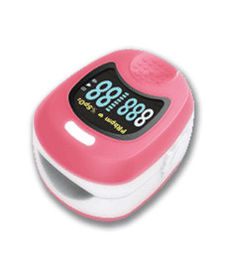 Pink Pocket SPO2 Finger Pulse Oximeter Readings for Kids AH - 50QB supplier