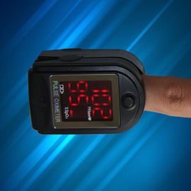 Pink Finger Tip Pulse Oximeter Integrated With Spo2 Probe And Processing Display Module supplier