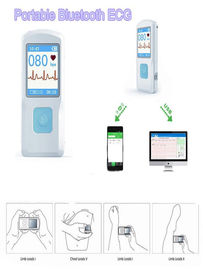 PM10 Handheld Bluetooth Mobile Ultrasound Machine LCD display ECG EKG Electrocardiograph supplier