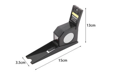 Adult Children Outad Telescopic 2 M Height Measurement Rule Black Tape Ruler supplier