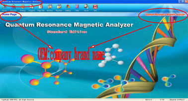 Magnetic Resonance Quantum Body Health Analyzer Portable Mini Size supplier