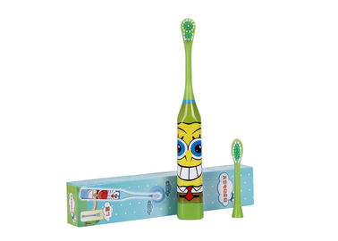 Cartoon Pattern Children Electric Toothbrush with Double-sided Tooth Brush Heads supplier