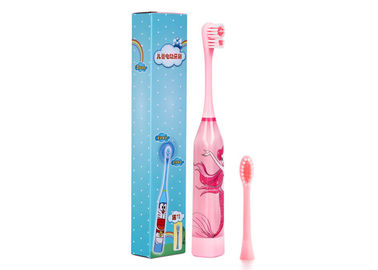 Cartoon Pattern Children Electric Toothbrush with Double-sided Tooth Brush Heads supplier