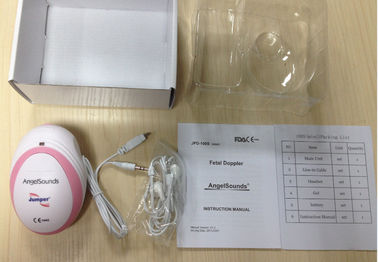 Small Pink color Angelsounds Pocket Fetal Doppler For Transmiting Fetal Heart Signal JPD-100Smini supplier