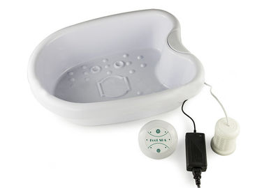 China Ion Cleanse Foot Spa Machine ionic detox foot spa with Plastic Basin distributor